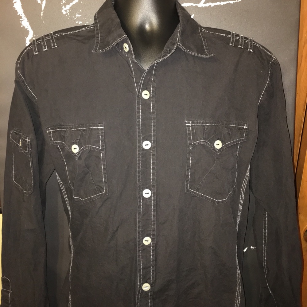 Men’s XXL 7 Diamonds Dress Shirt